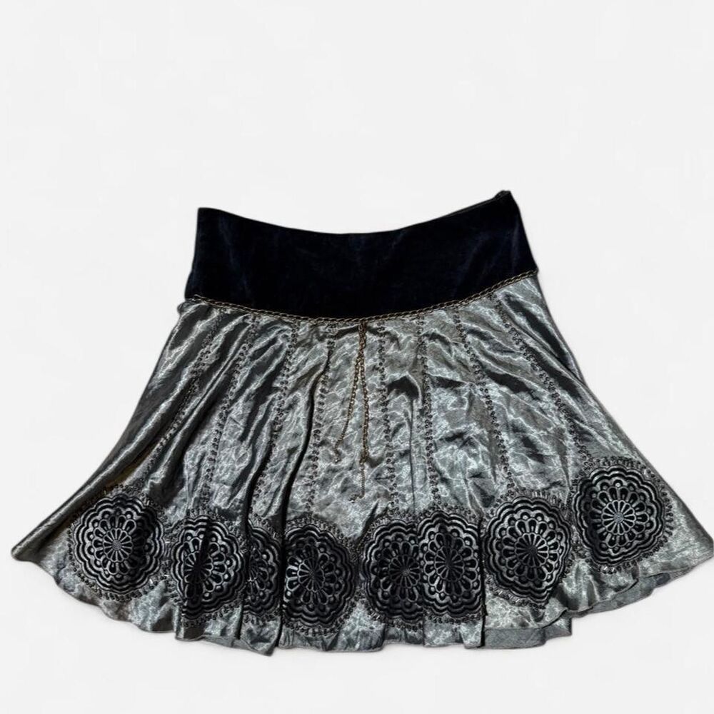 Morgan de Toi Silver Skirt